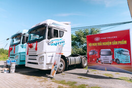 TỔ CHỨC TRẢI NGHIỆM XE ĐẦU KÉO FAW TRUCKS